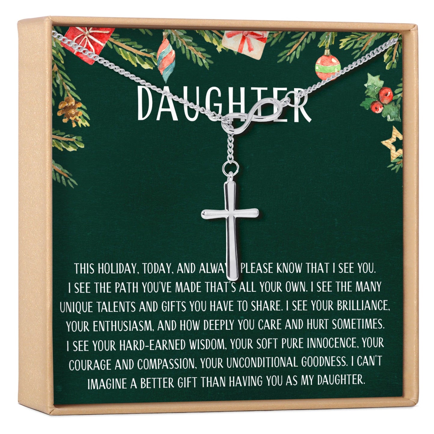 Christmas Gift for Daughter Necklace, Multiple Styles