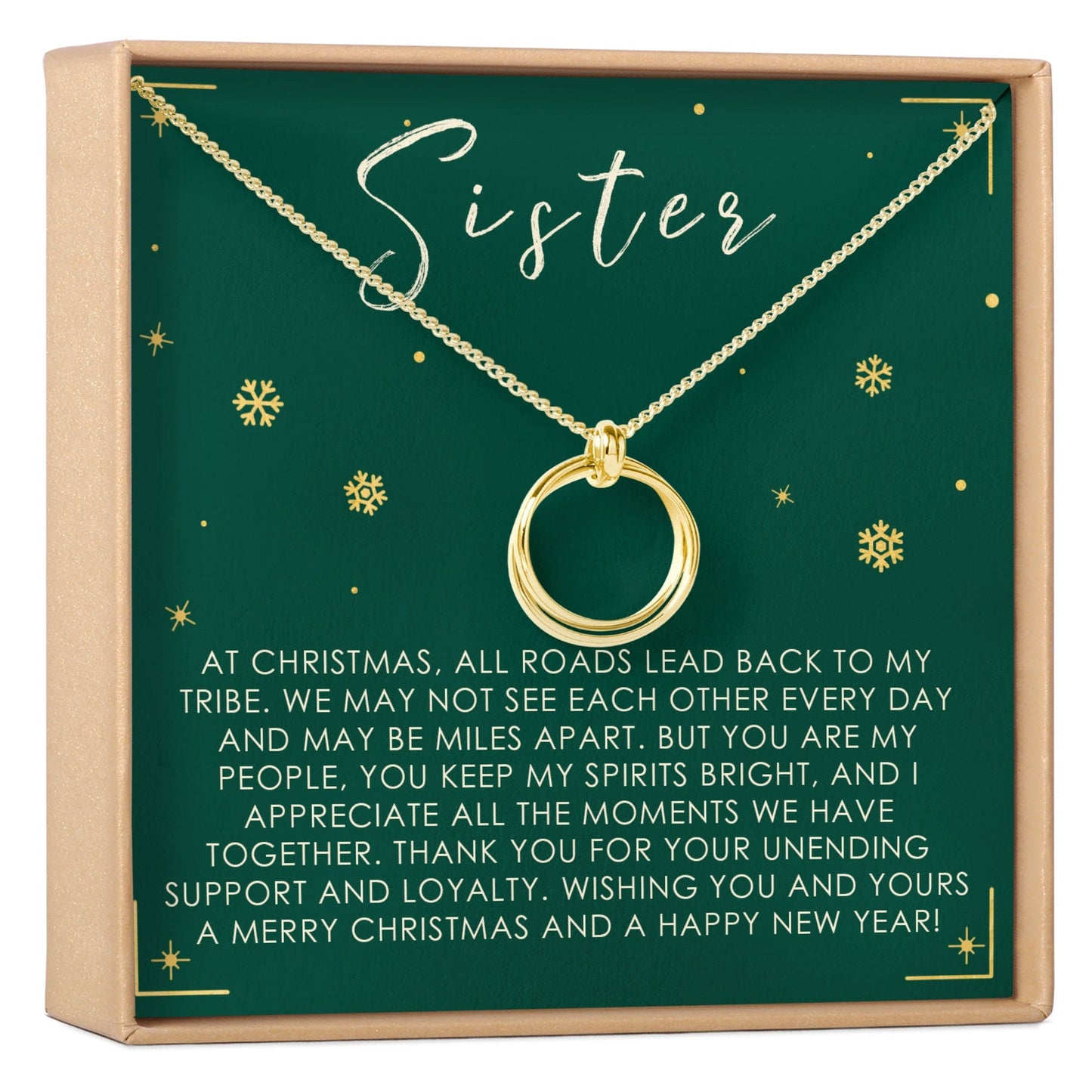 Christmas Gift for Sister Necklace, Multiple Styles
