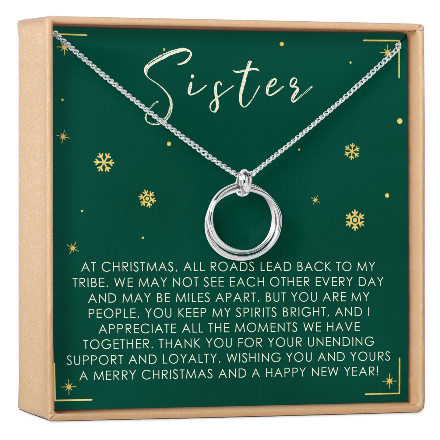 Christmas Gift for Sister Necklace, Multiple Styles