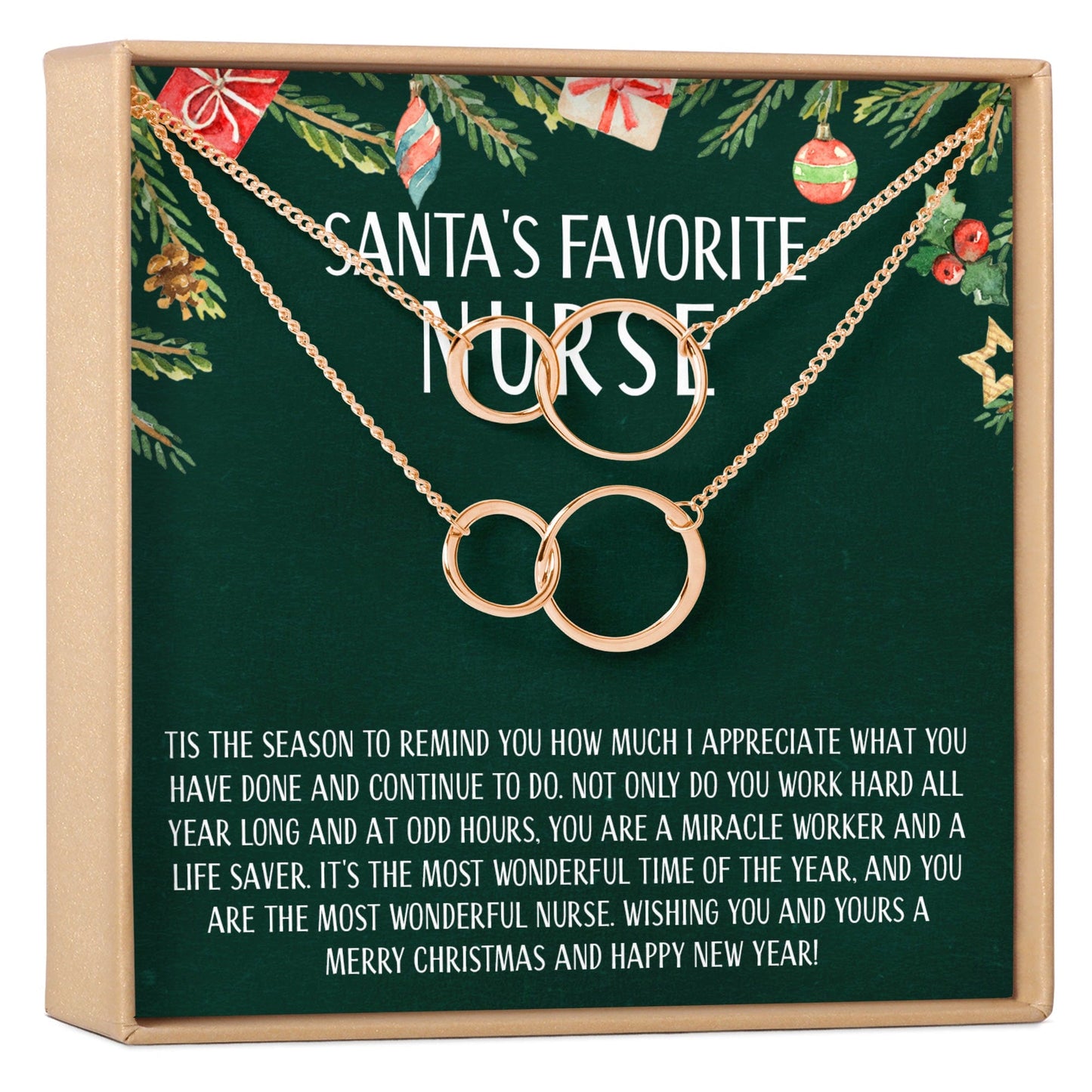 Christmas Gift for Nurse Necklace, Multiple Styles