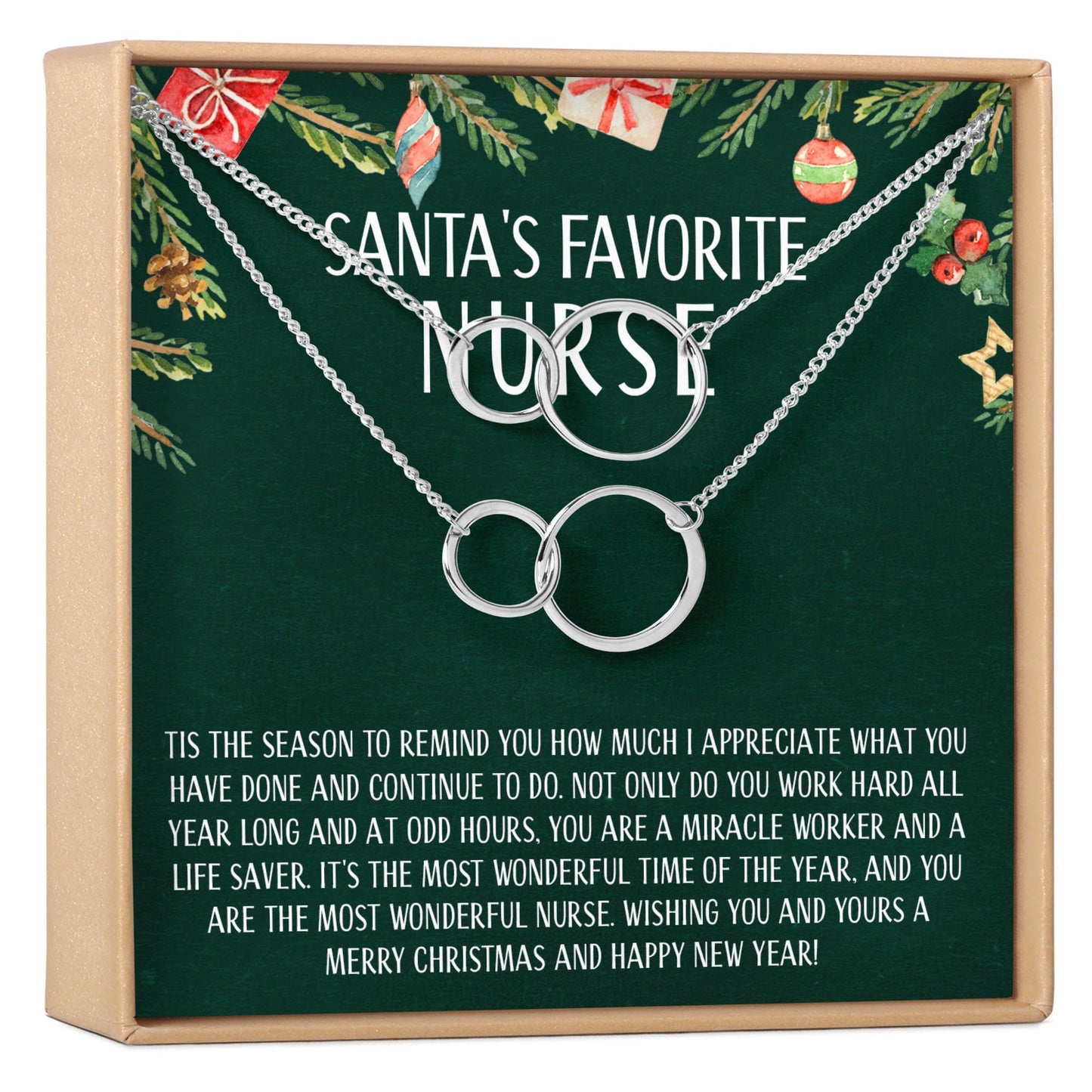 Christmas Gift for Nurse Necklace, Multiple Styles
