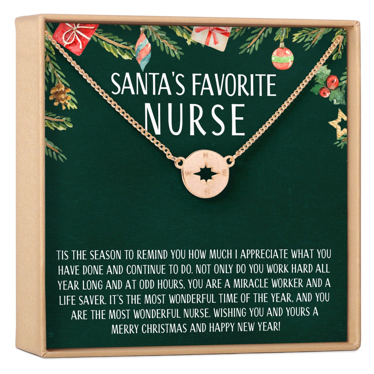 Christmas Gift for Nurse Necklace, Multiple Styles