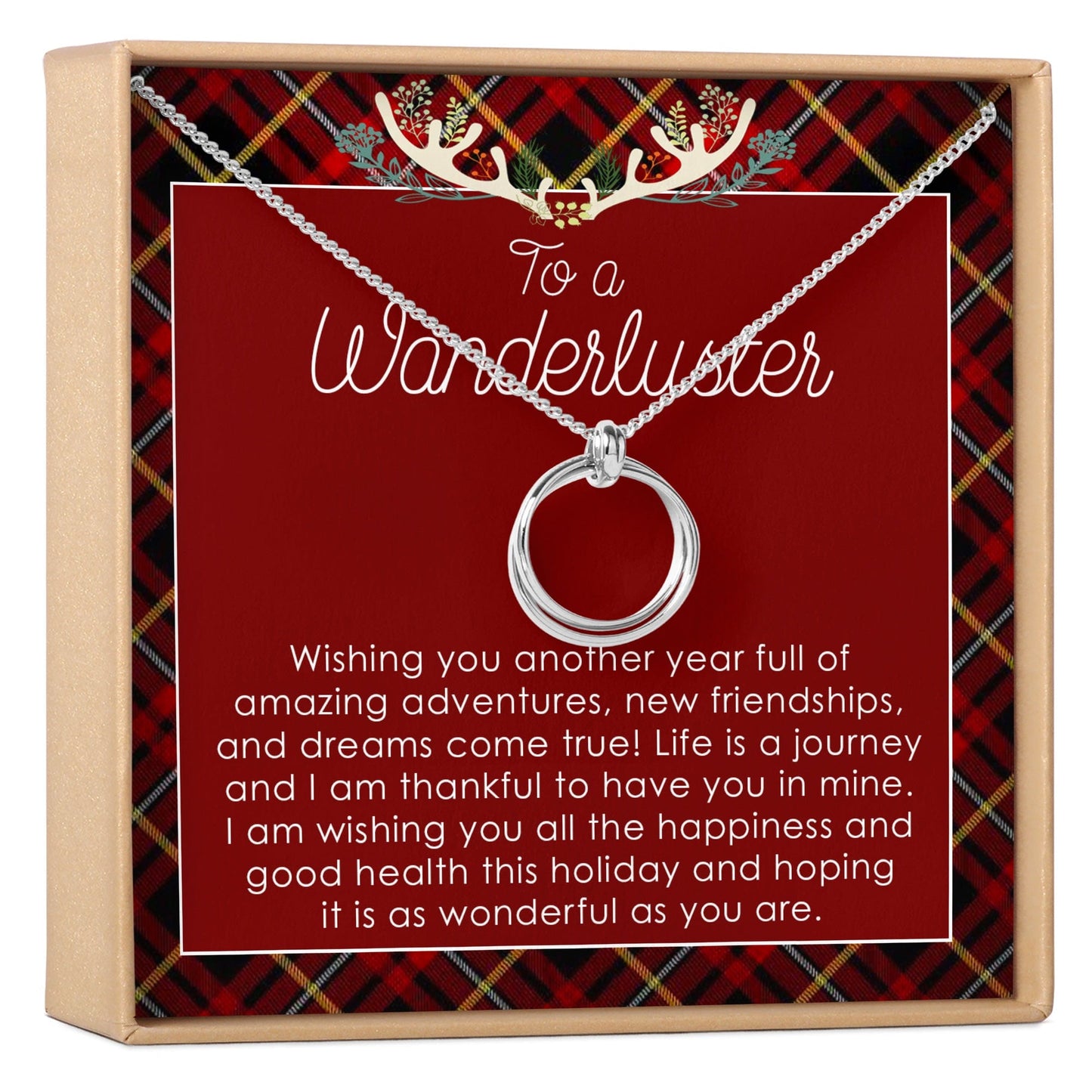 Christmas Gift for Travelers Necklace, Multiple Styles