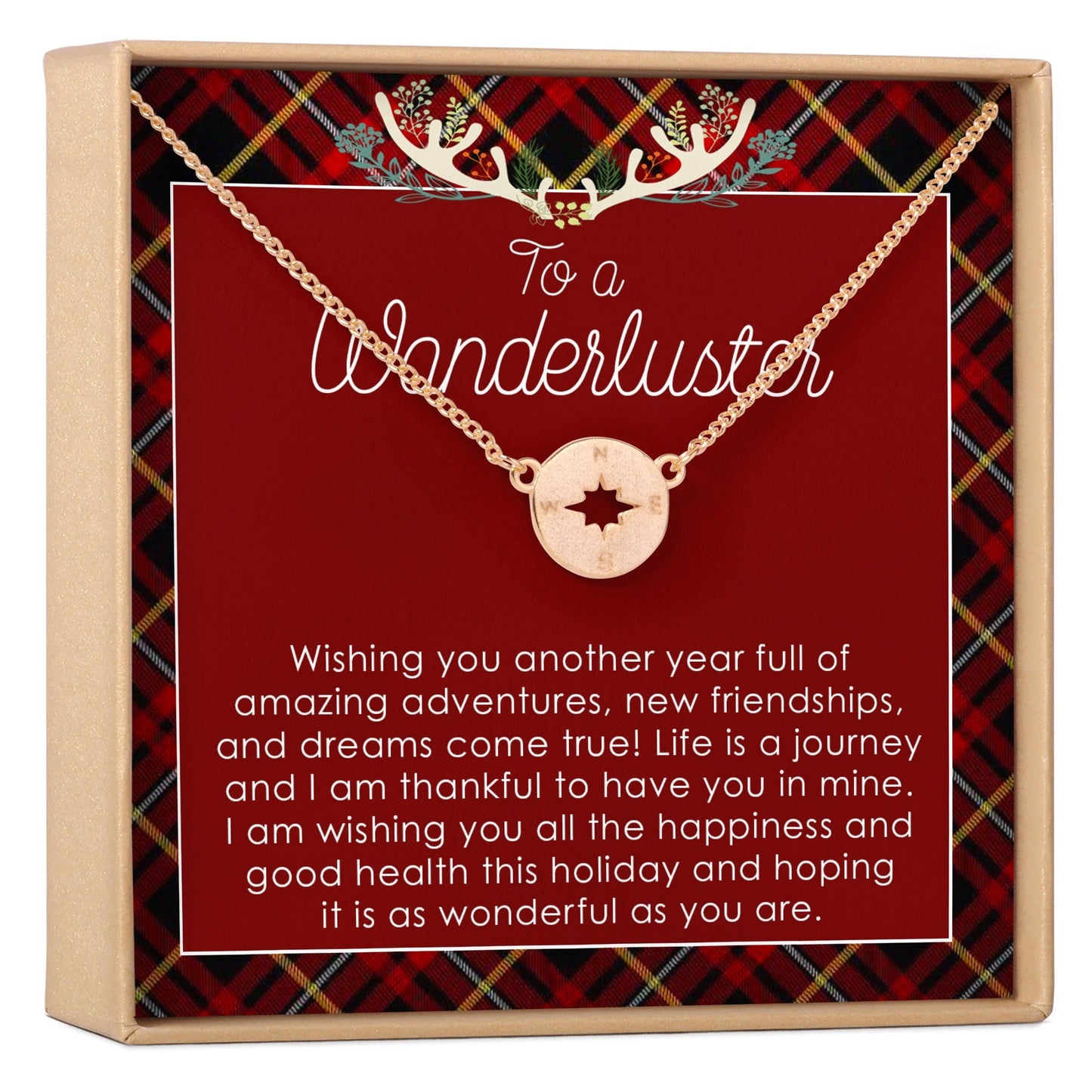 Christmas Gift for Travelers Necklace, Multiple Styles