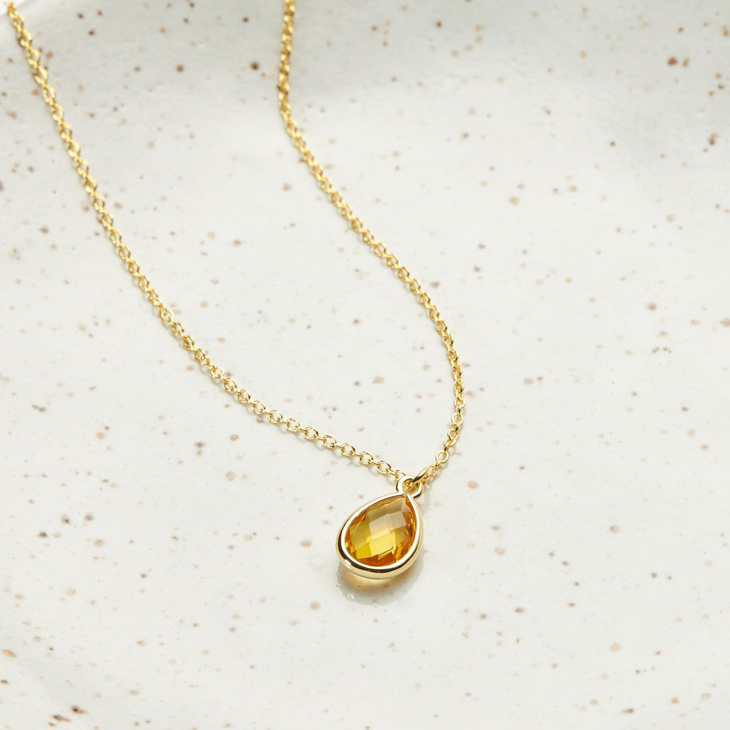 Birthday Birthstone Necklace