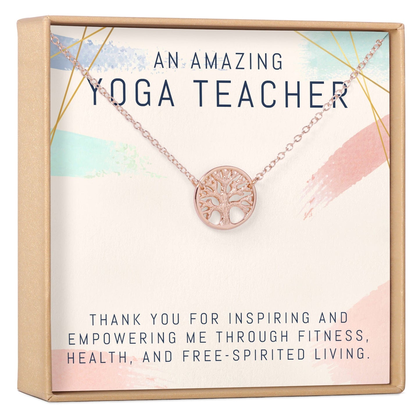 Yoga Teacher Necklace, Multiple Styles Jewelry