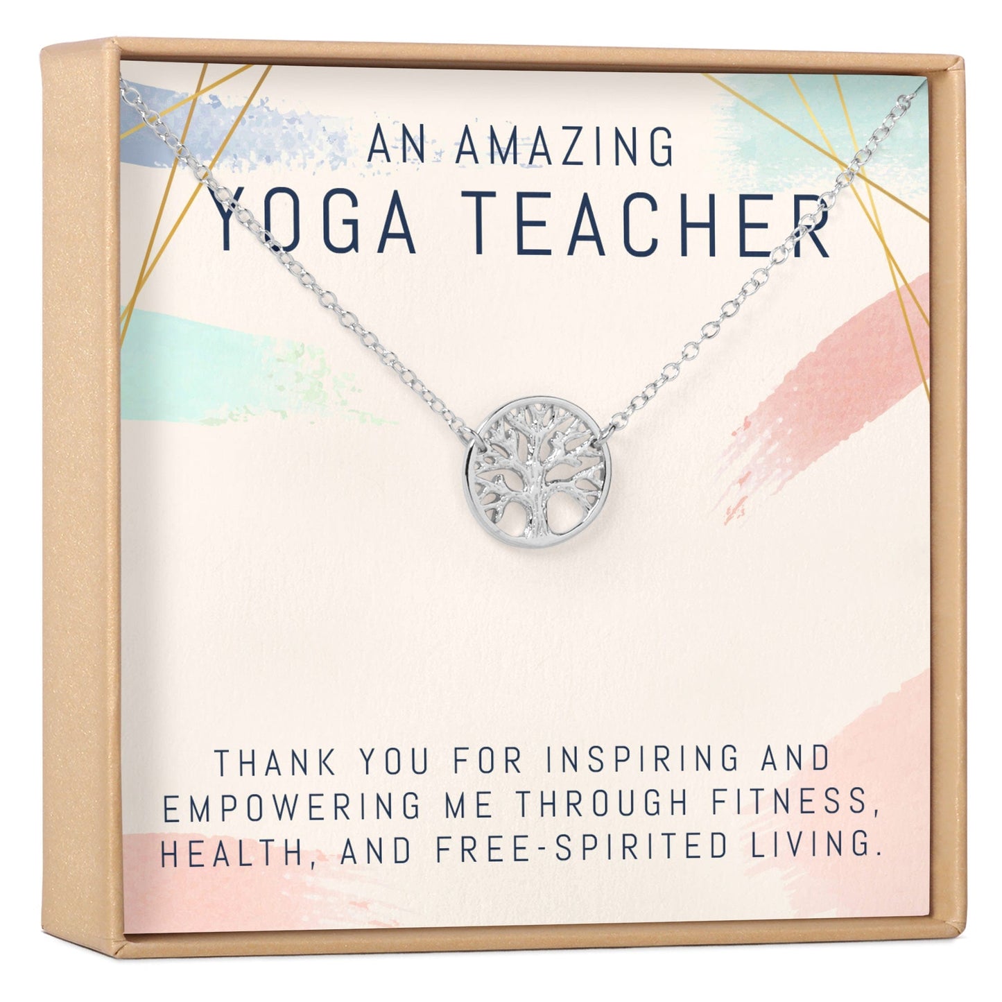 Yoga Teacher Necklace, Multiple Styles Jewelry