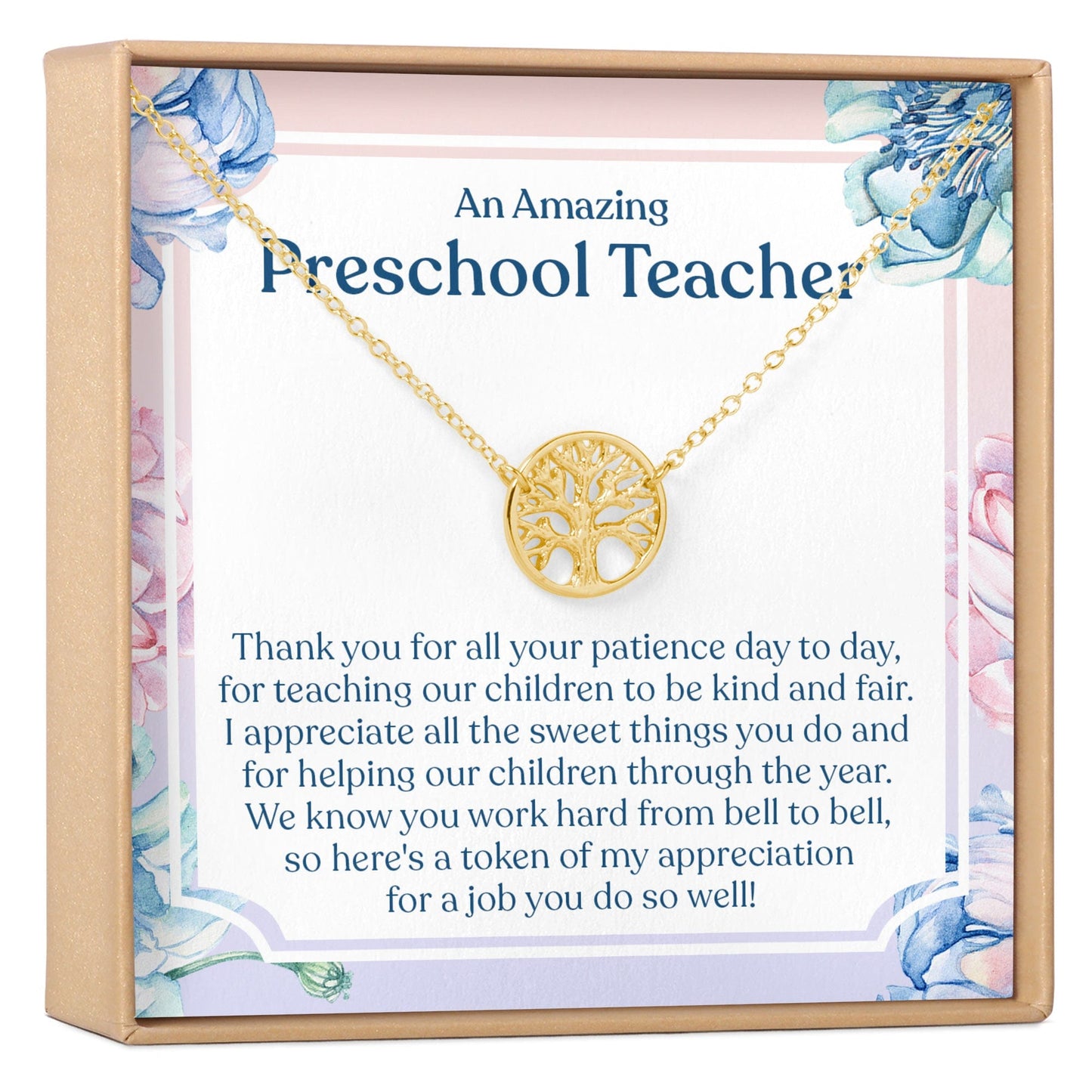 Preschool Teacher Necklace, Multiple Styles Jewelry