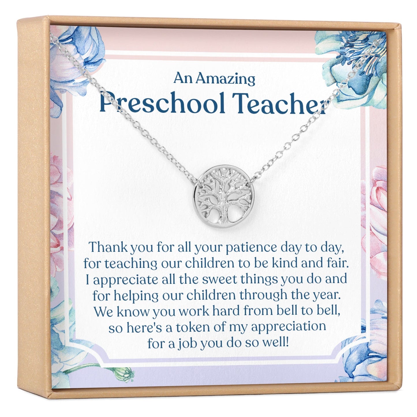 Preschool Teacher Necklace, Multiple Styles Jewelry