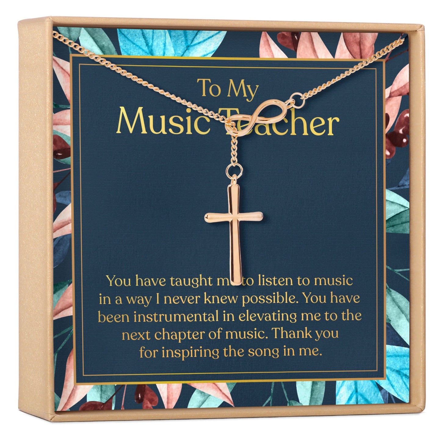 Music Teacher Necklace, Multiple Styles Jewelry