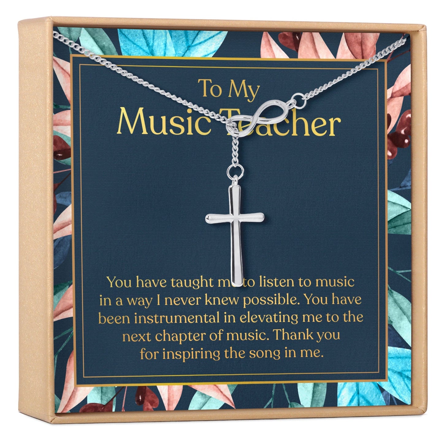 Music Teacher Necklace, Multiple Styles Jewelry