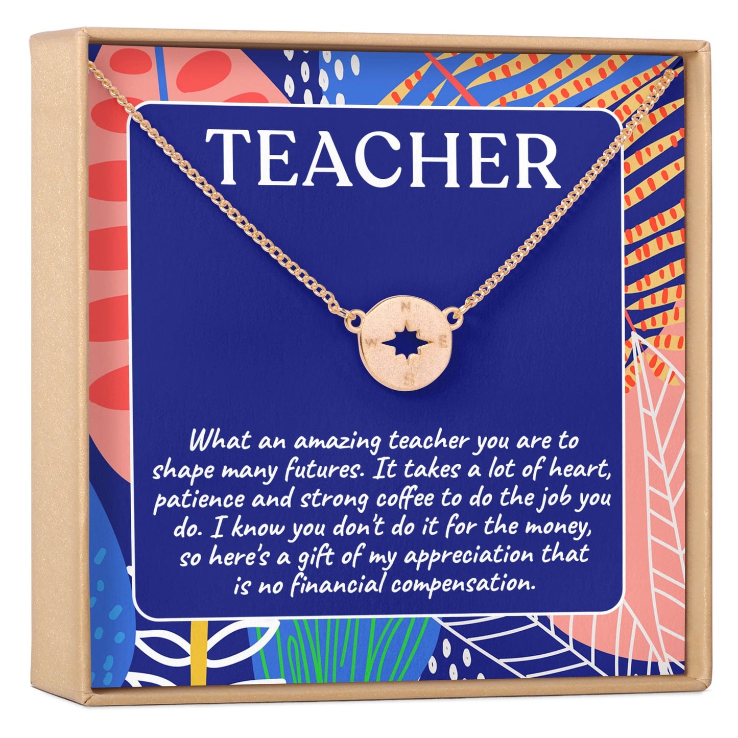 Funny Teacher Necklace, Multiple Styles Jewelry