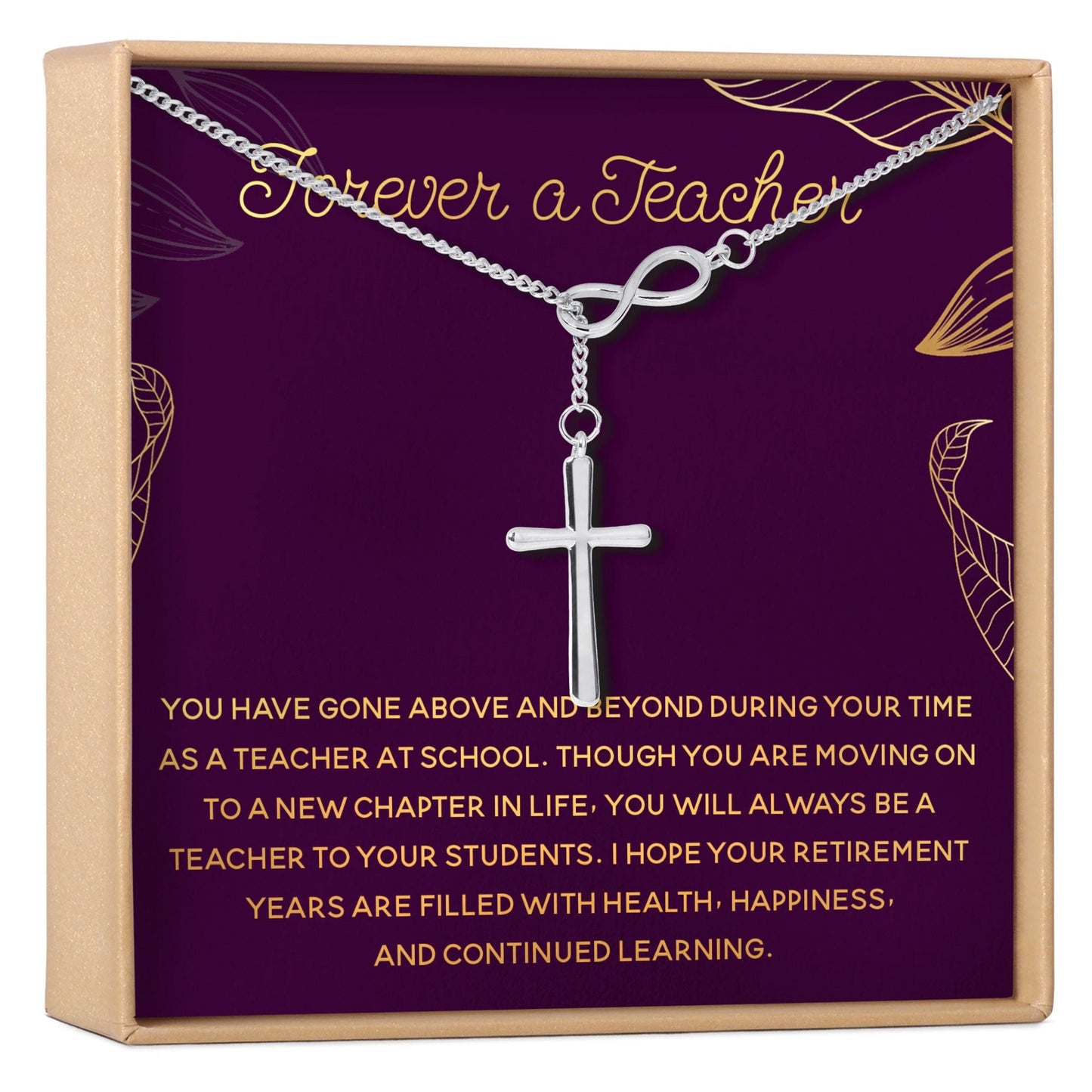 Retiring Teacher Necklace, Multiple Styles Jewelry