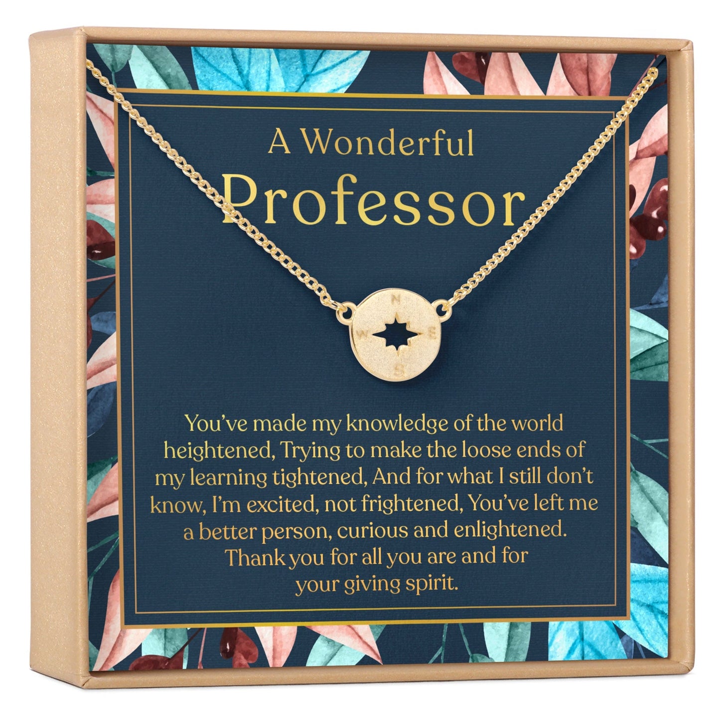 Professor Necklace, Multiple Styles Jewelry