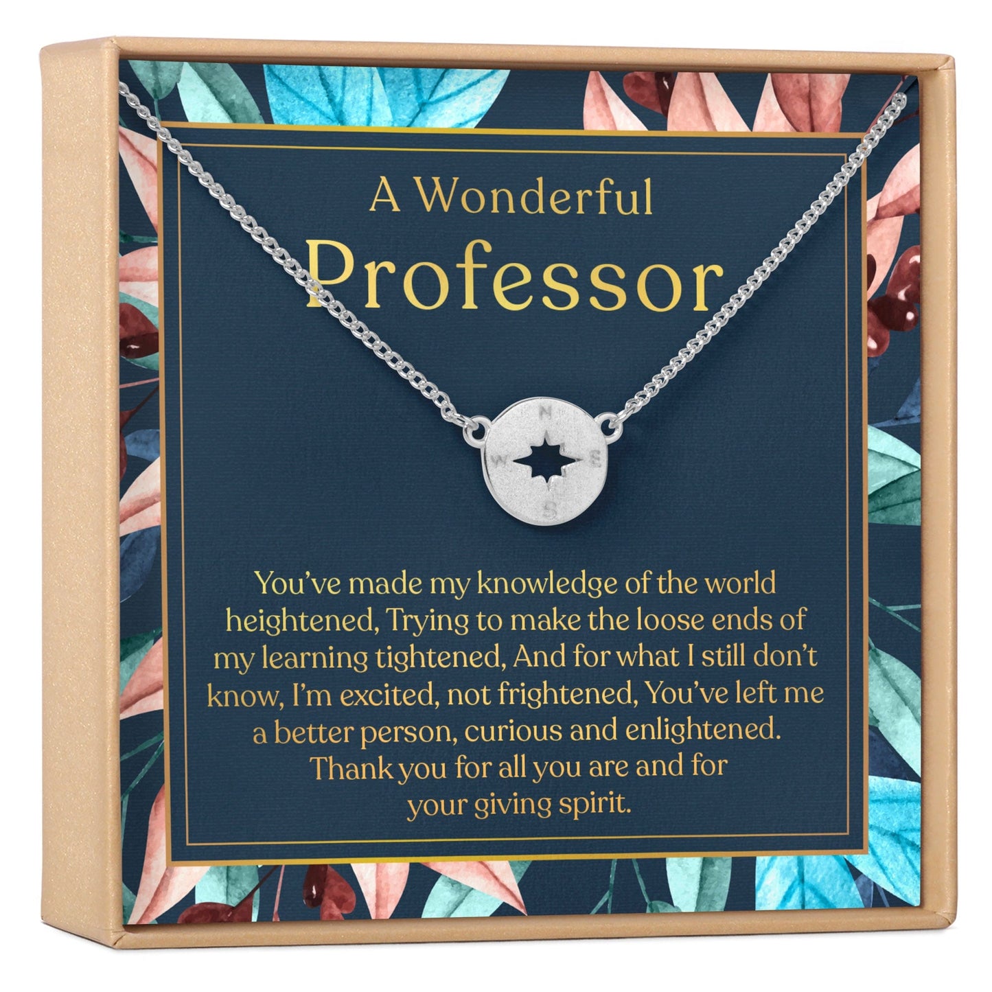 Professor Necklace, Multiple Styles Jewelry