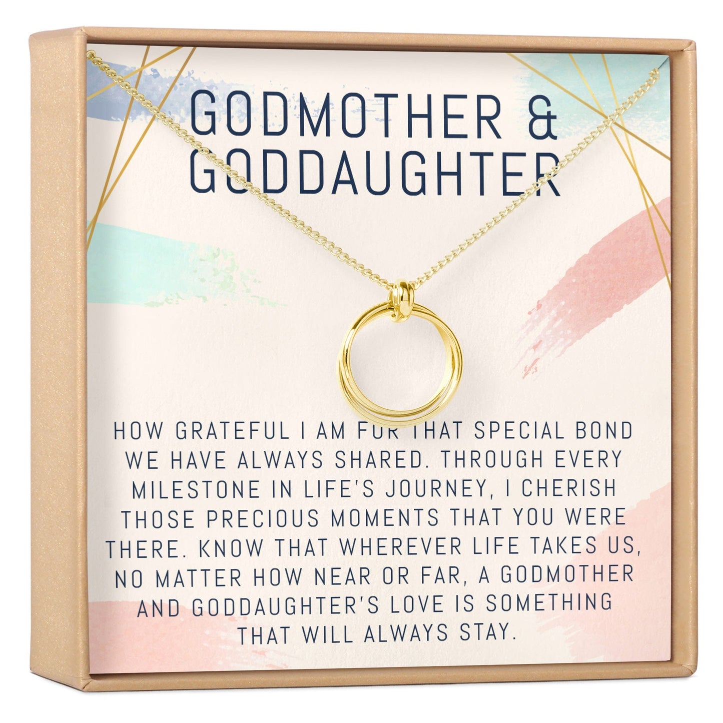 Godmother-Goddaughter Necklace, Multiple Styles Jewelry