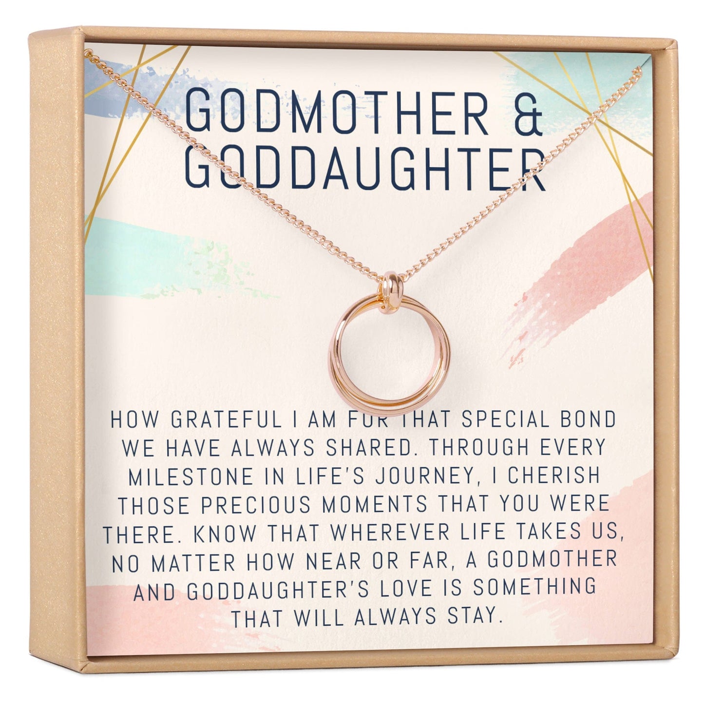 Godmother-Goddaughter Necklace, Multiple Styles Jewelry