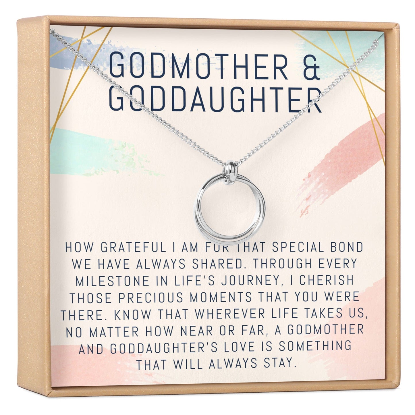 Godmother-Goddaughter Necklace, Multiple Styles Jewelry