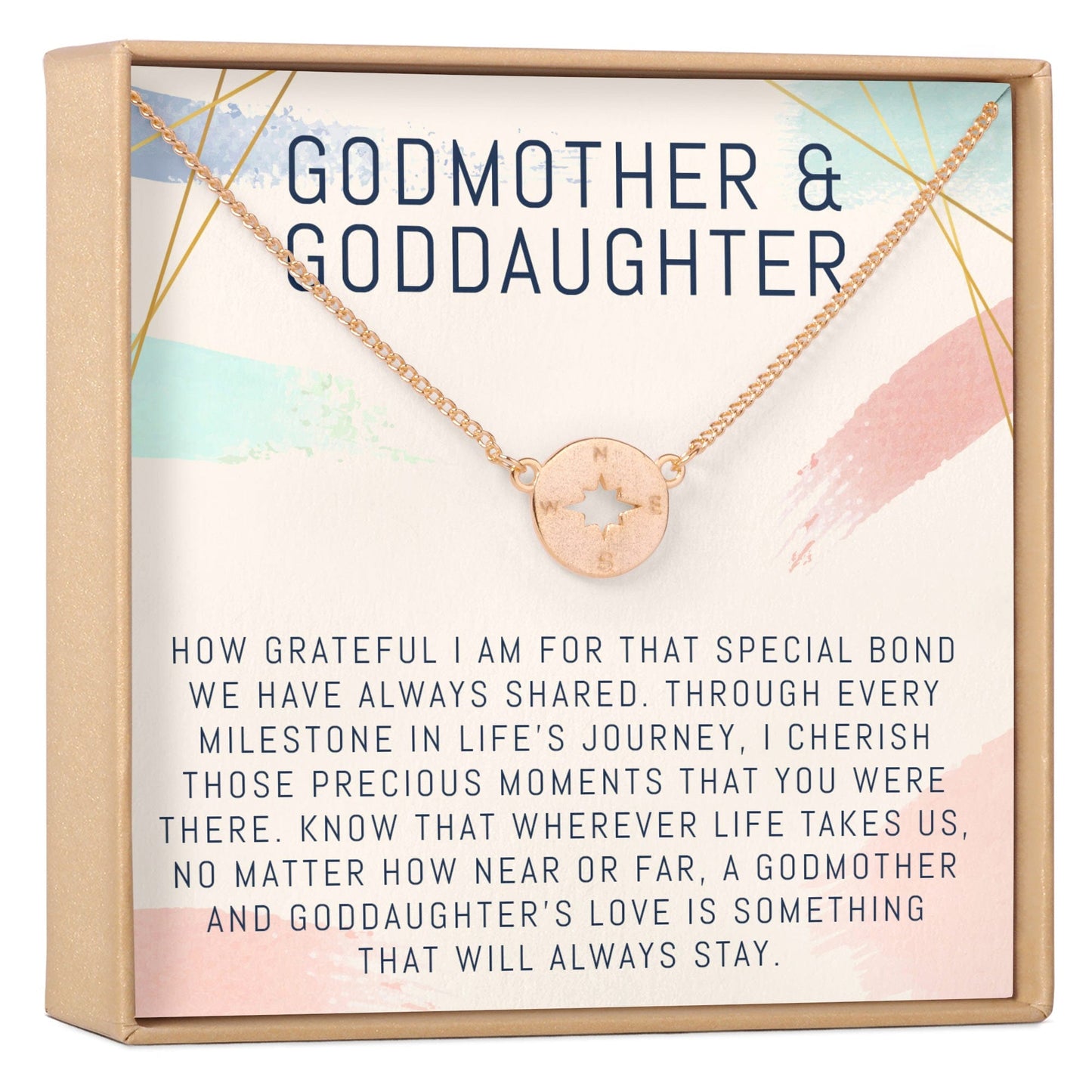 Godmother-Goddaughter Necklace, Multiple Styles Jewelry