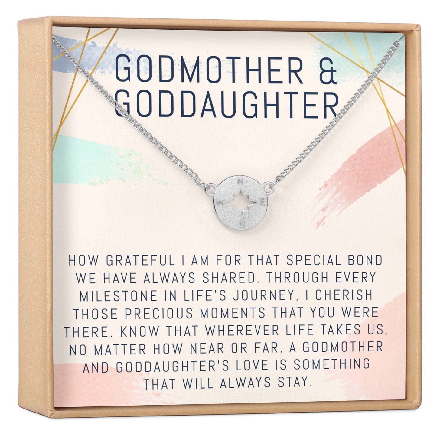 Godmother-Goddaughter Necklace, Multiple Styles Jewelry
