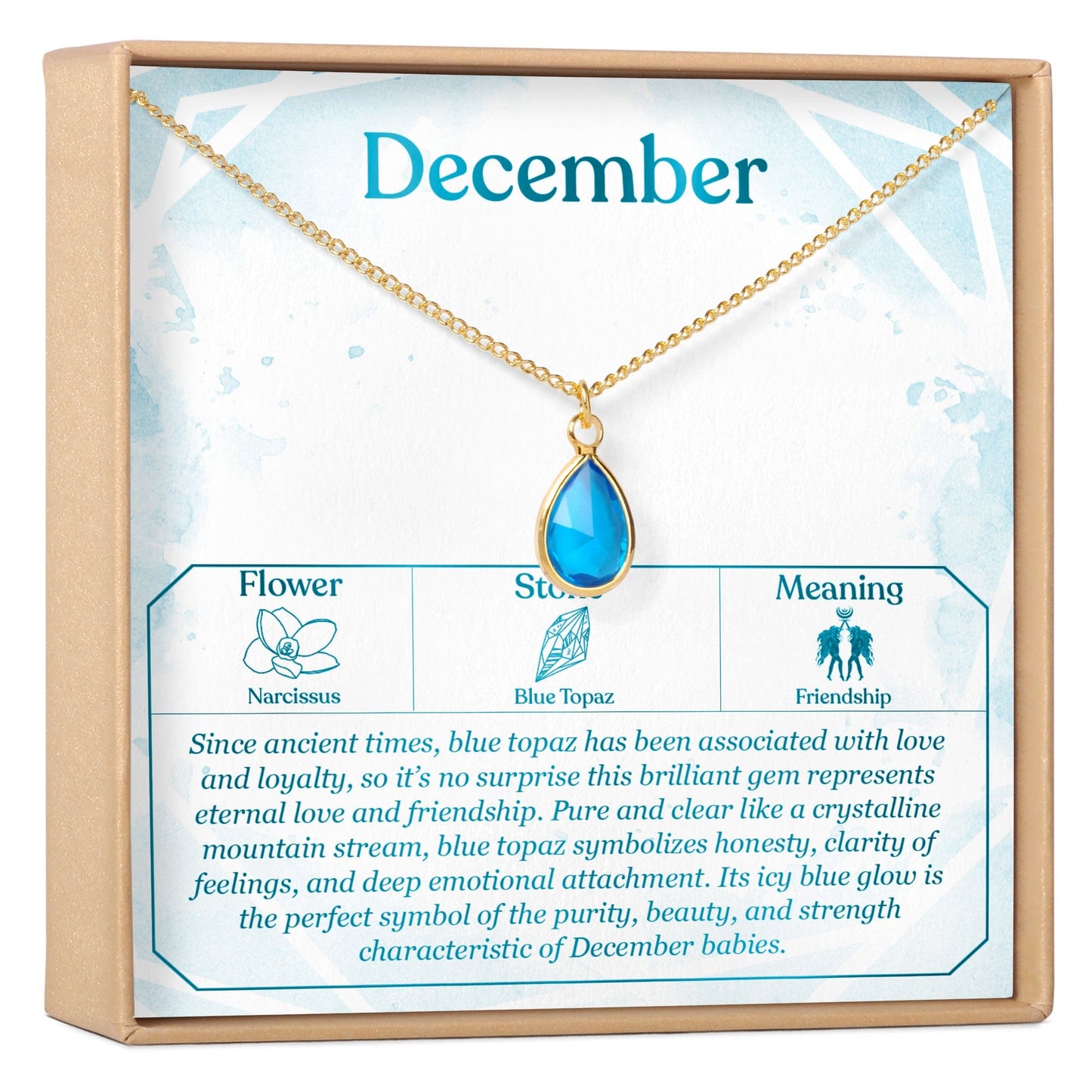 Birthday Birthstone Necklace