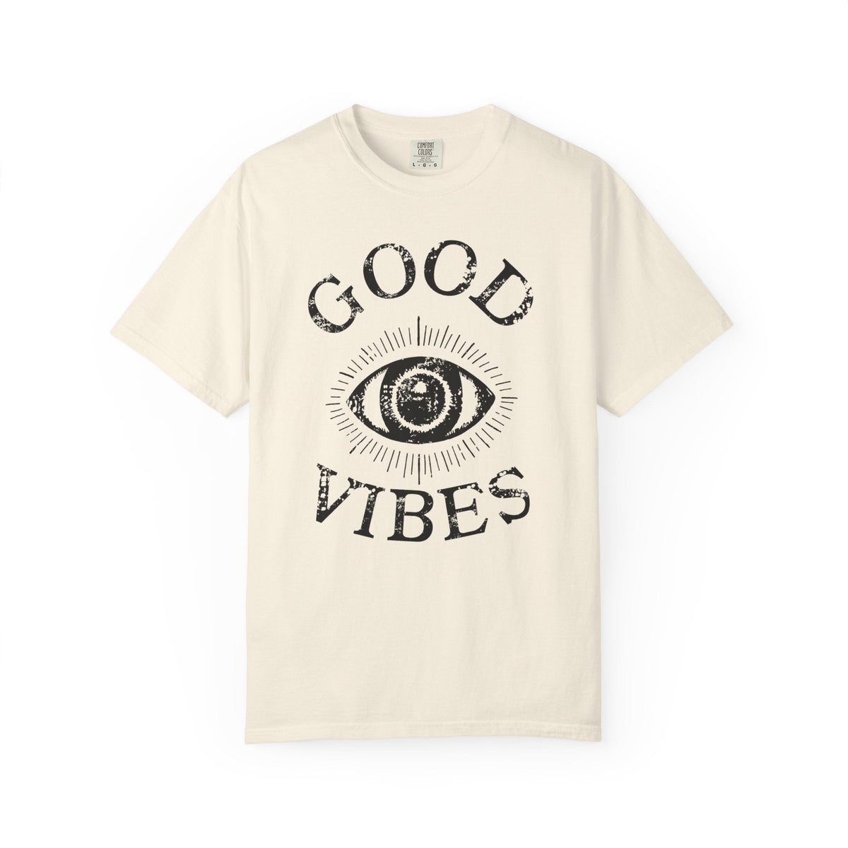 Good Vibes Eye T-Shirt: Vintage Mystic Graphic Tee