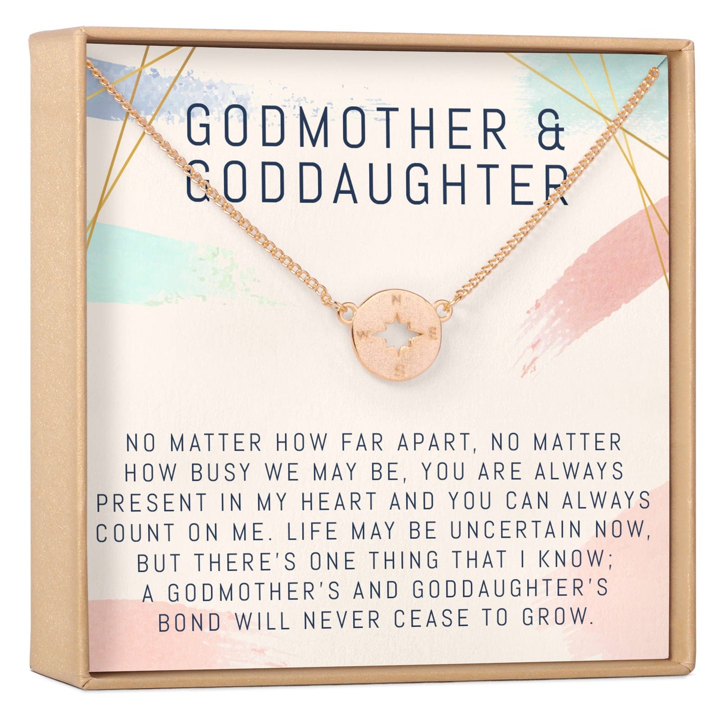 Godmother & Goddaughter Necklace, Multiple Styles Necklace