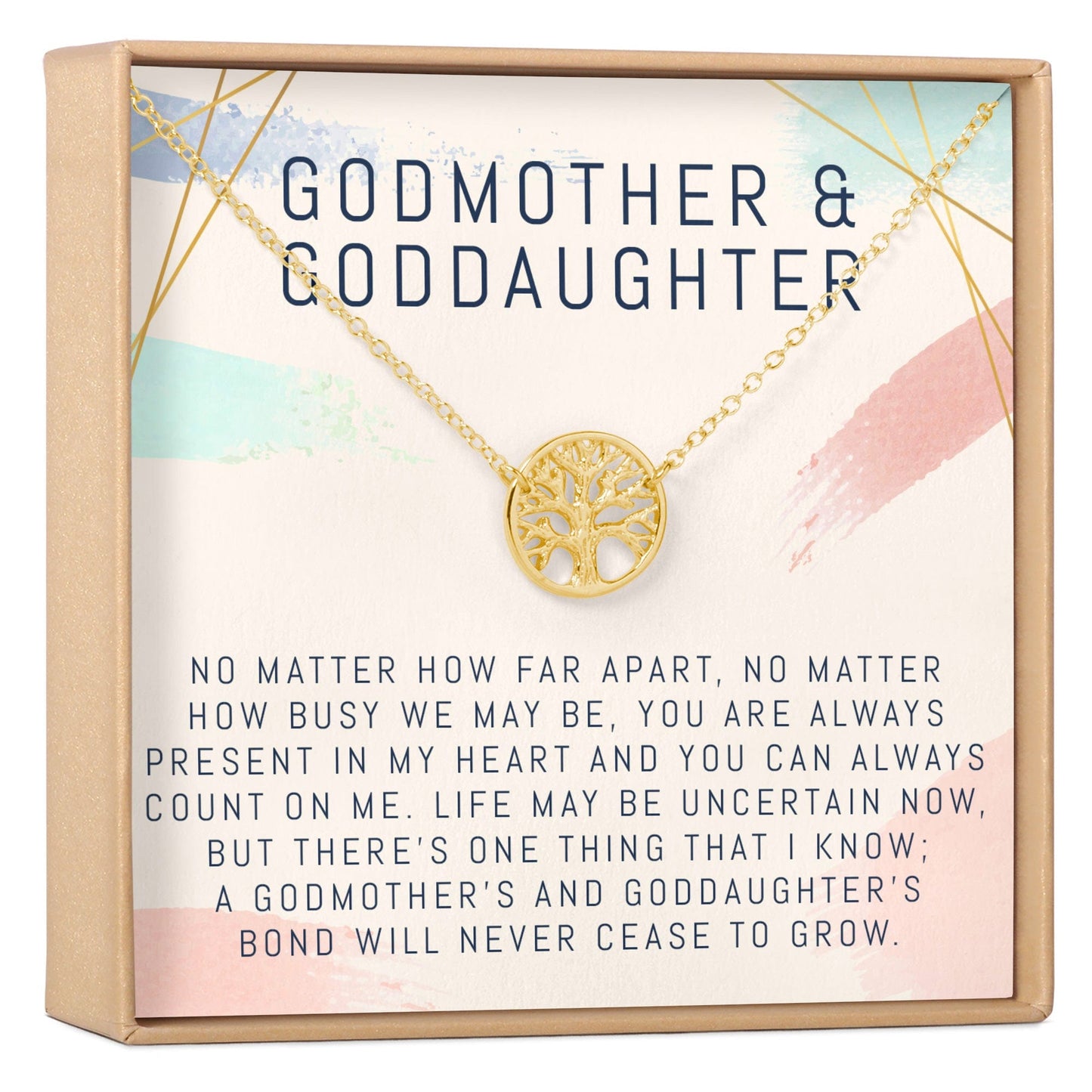 Godmother & Goddaughter Necklace, Multiple Styles Necklace