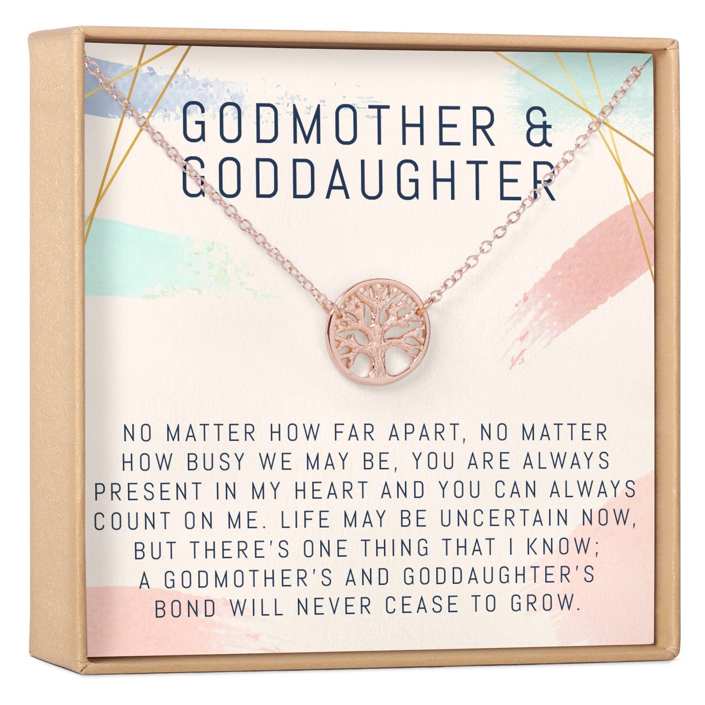 Godmother & Goddaughter Necklace, Multiple Styles Necklace