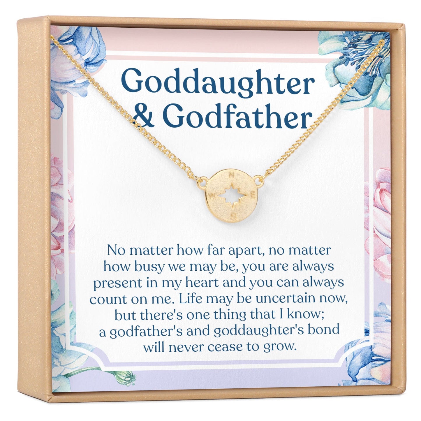 Goddaughter & Godfather Necklace, Multiple Styles Necklace