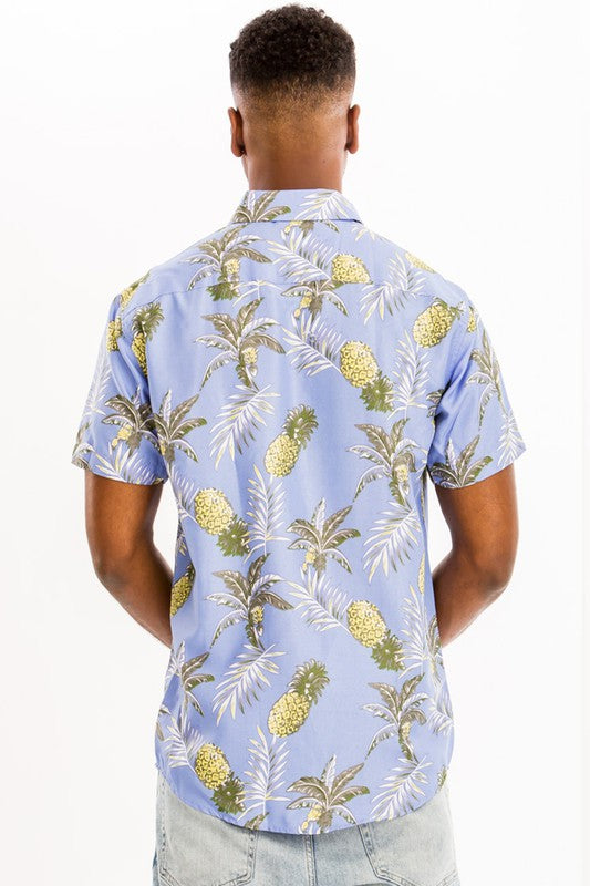 PRINT HAWAIIAN SHIRT