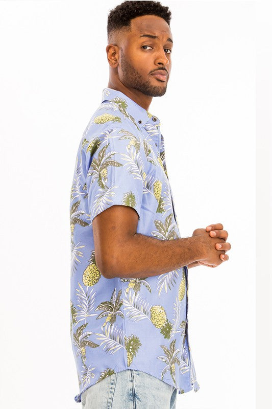 PRINT HAWAIIAN SHIRT