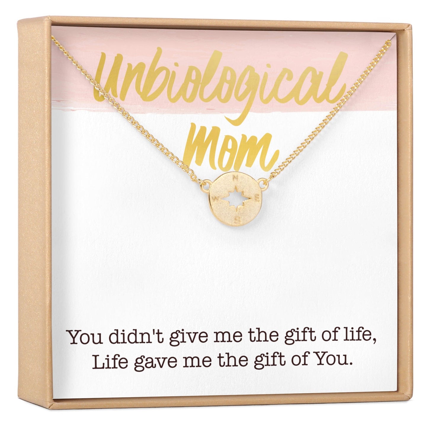 Unbiological Mom Necklace, Multiple Styles Necklace