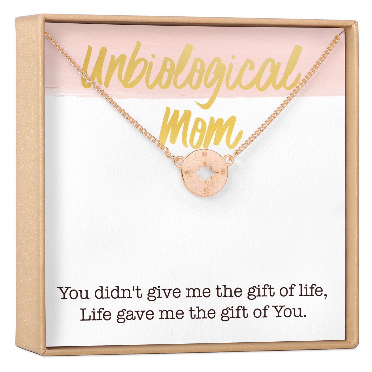 Unbiological Mom Necklace, Multiple Styles Necklace