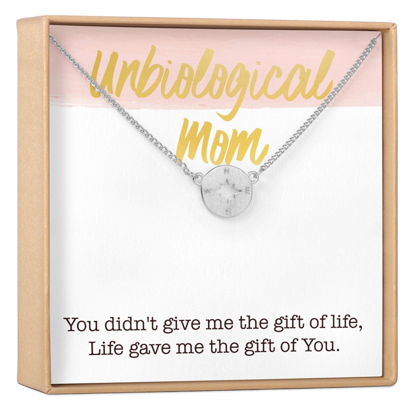 Unbiological Mom Necklace, Multiple Styles Necklace