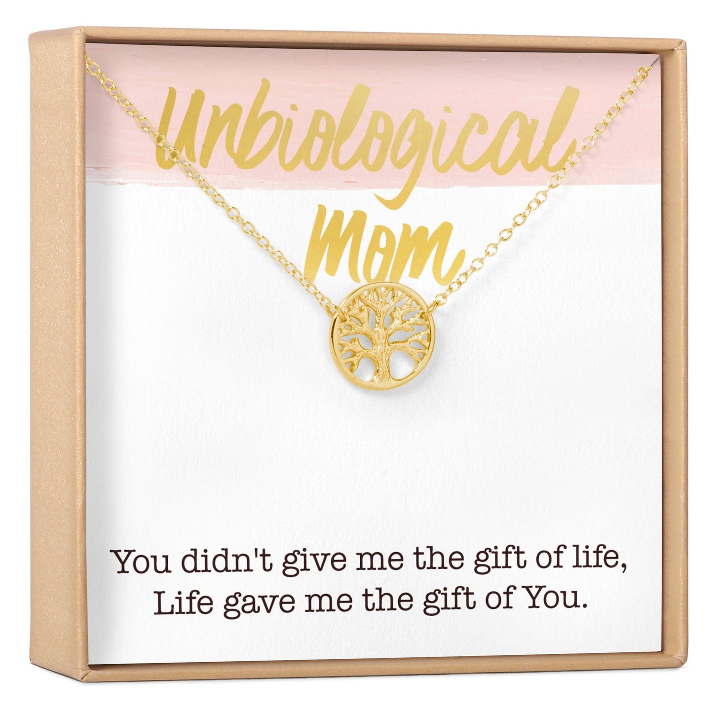 Unbiological Mom Necklace, Multiple Styles Necklace