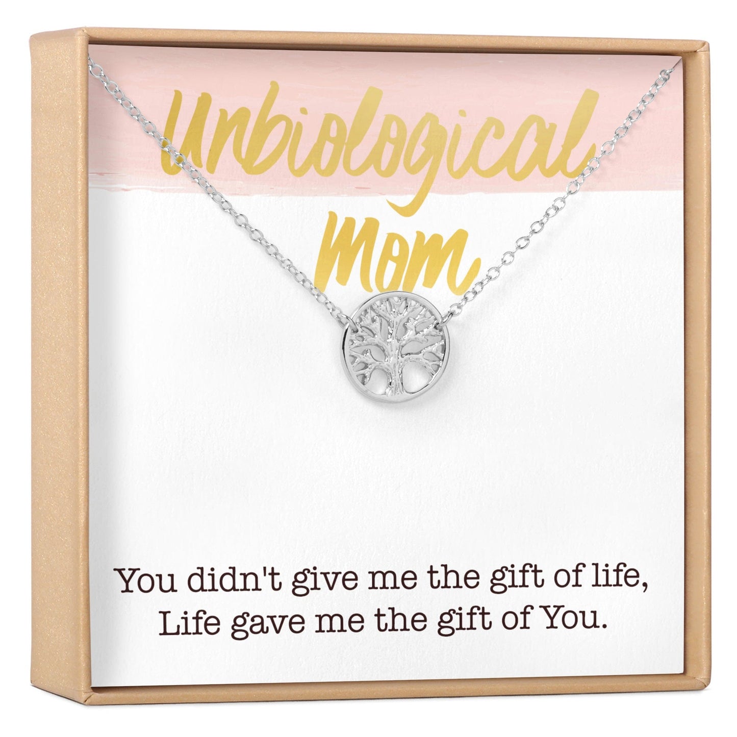 Unbiological Mom Necklace, Multiple Styles Necklace