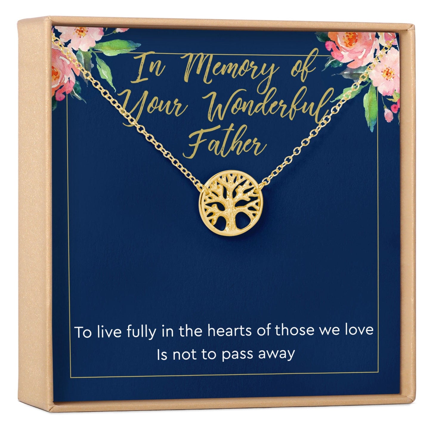 Loss of Father Necklace, Multiple Styles Necklace