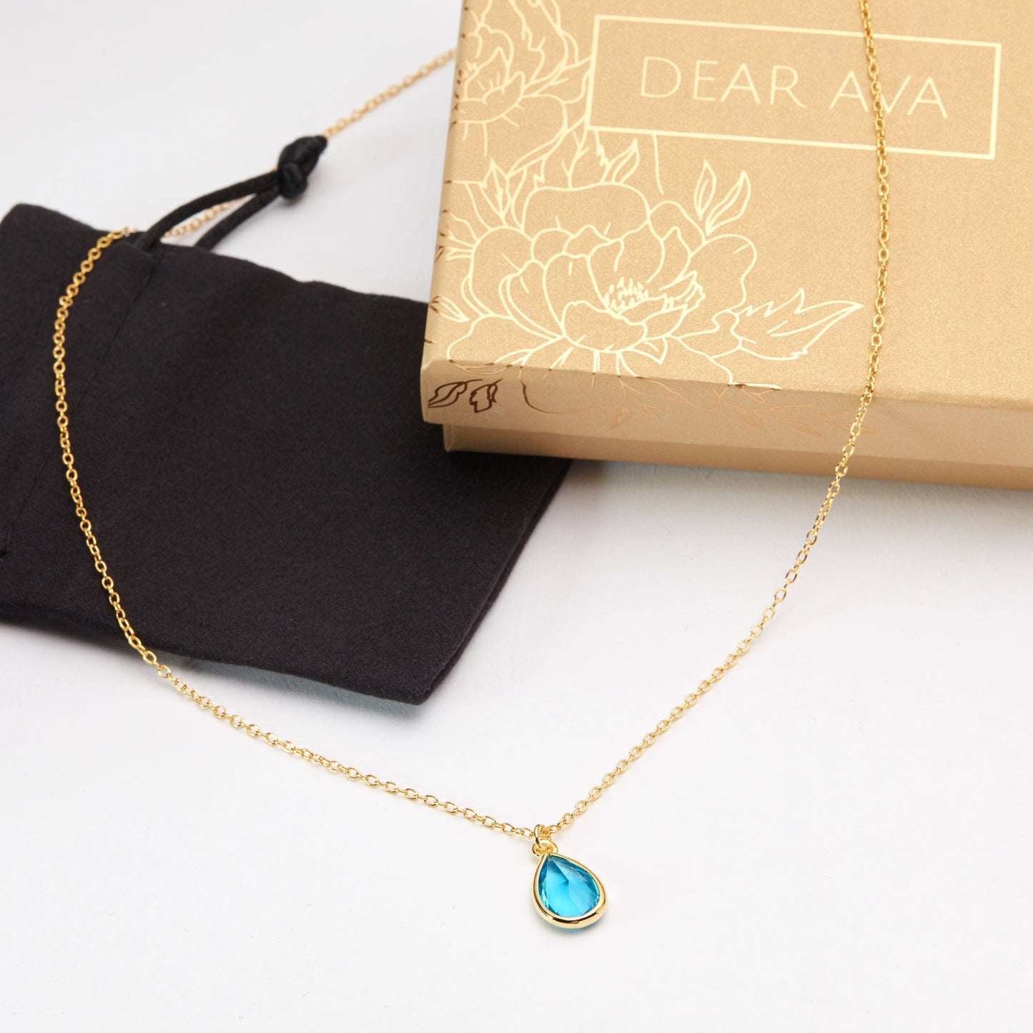 Birthday Birthstone Necklace