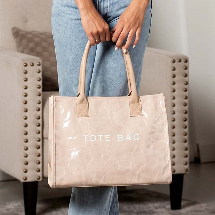 Kate Laminated City Tote