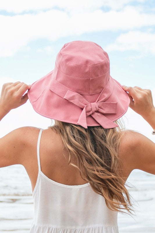 Bow Accent Cargo Hats | Modern Boutique Fashion