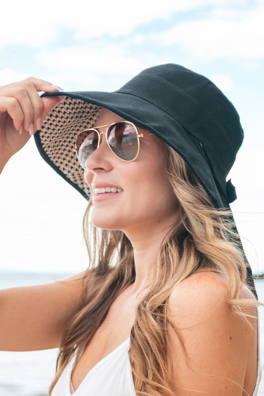 Bow Accent Cargo Hats | Modern Boutique Fashion