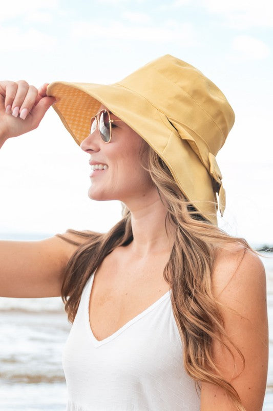 Bow Accent Cargo Hats | Modern Boutique Fashion