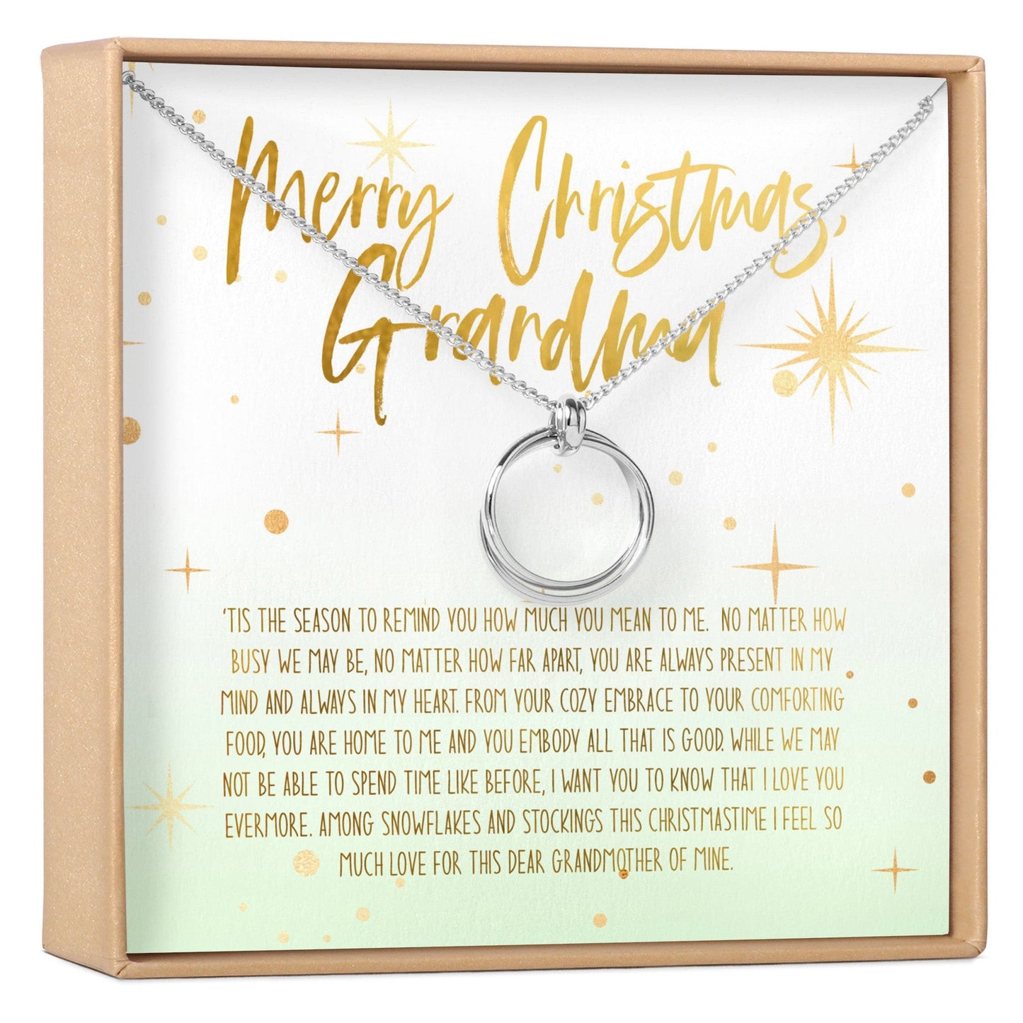 Christmas Gift for Grandmother Necklace, Multiple Styles