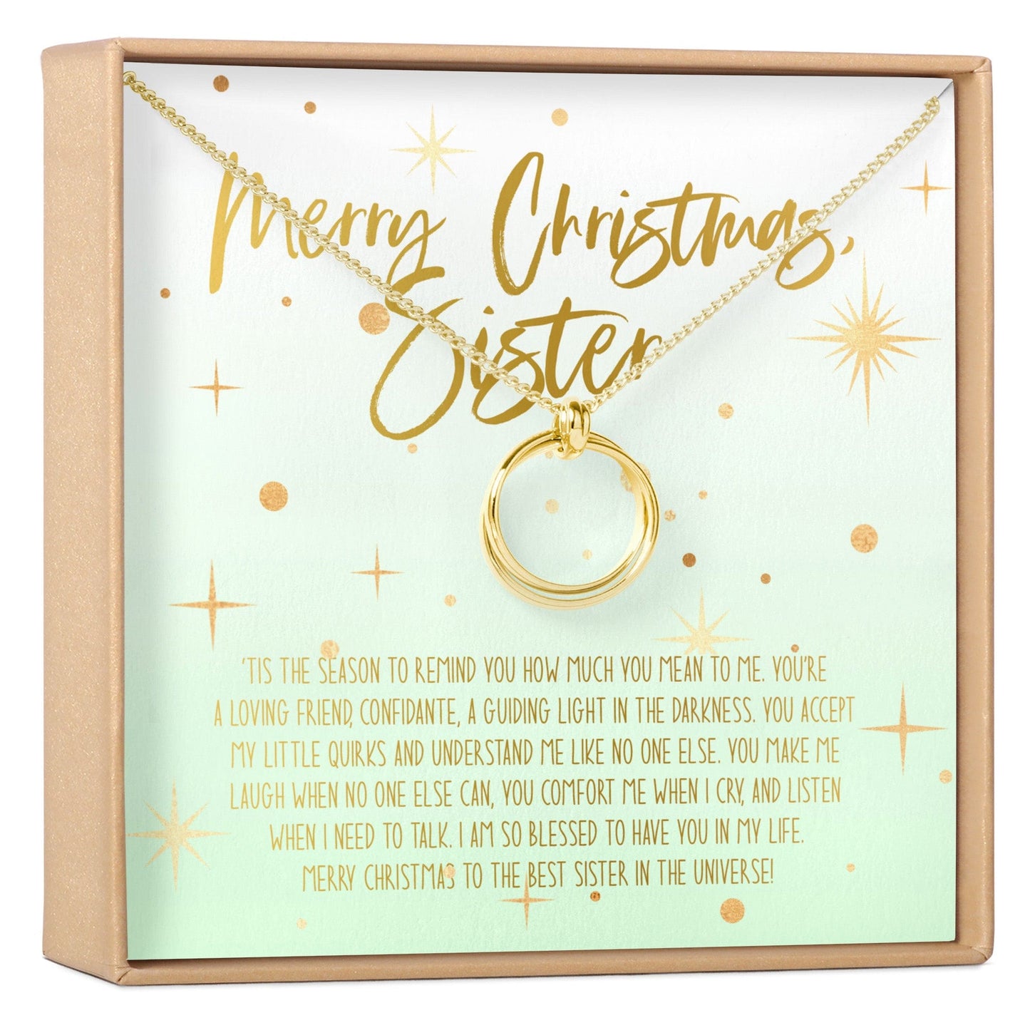 Christmas Gift for Sister Necklace, Multiple Styles