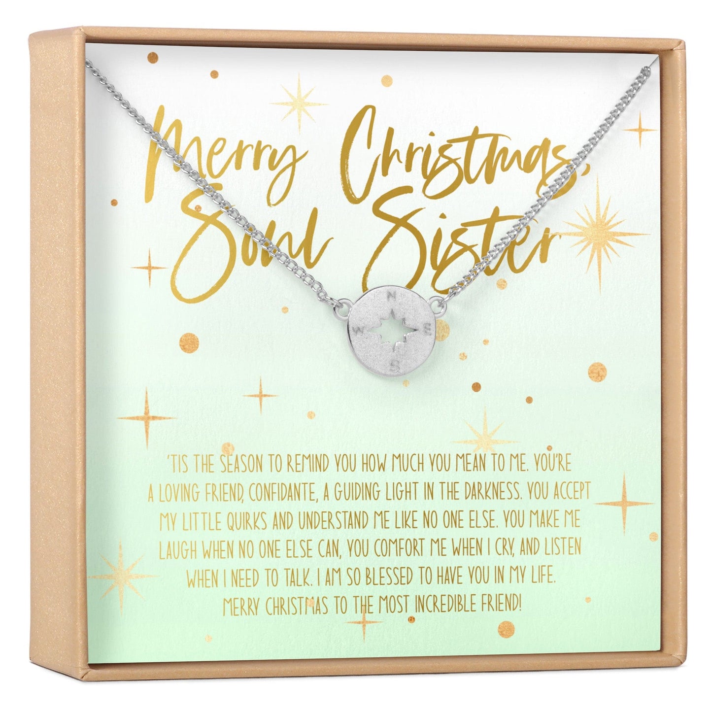 Soul Sisters Christmas Necklace, Multiple Styles