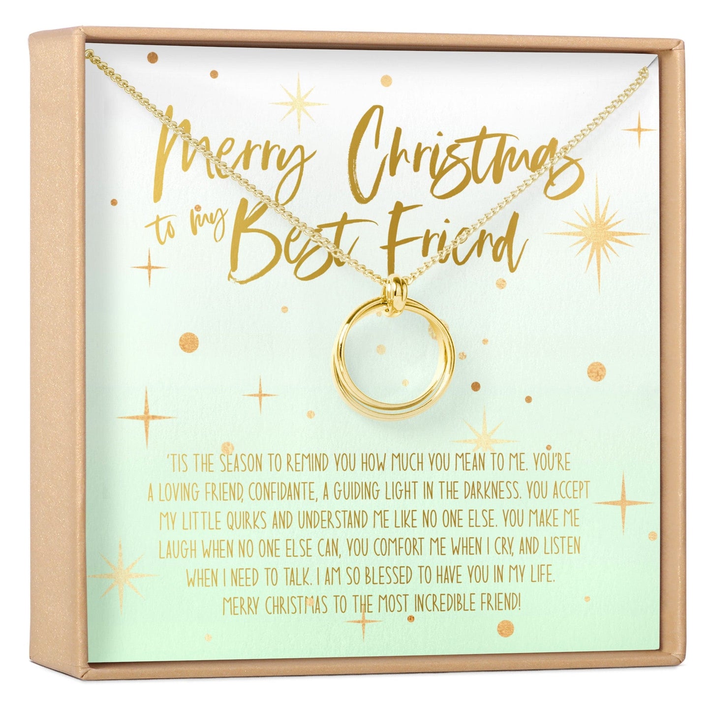 Christmas Gift for Best Friend Necklace, Multiple Styles