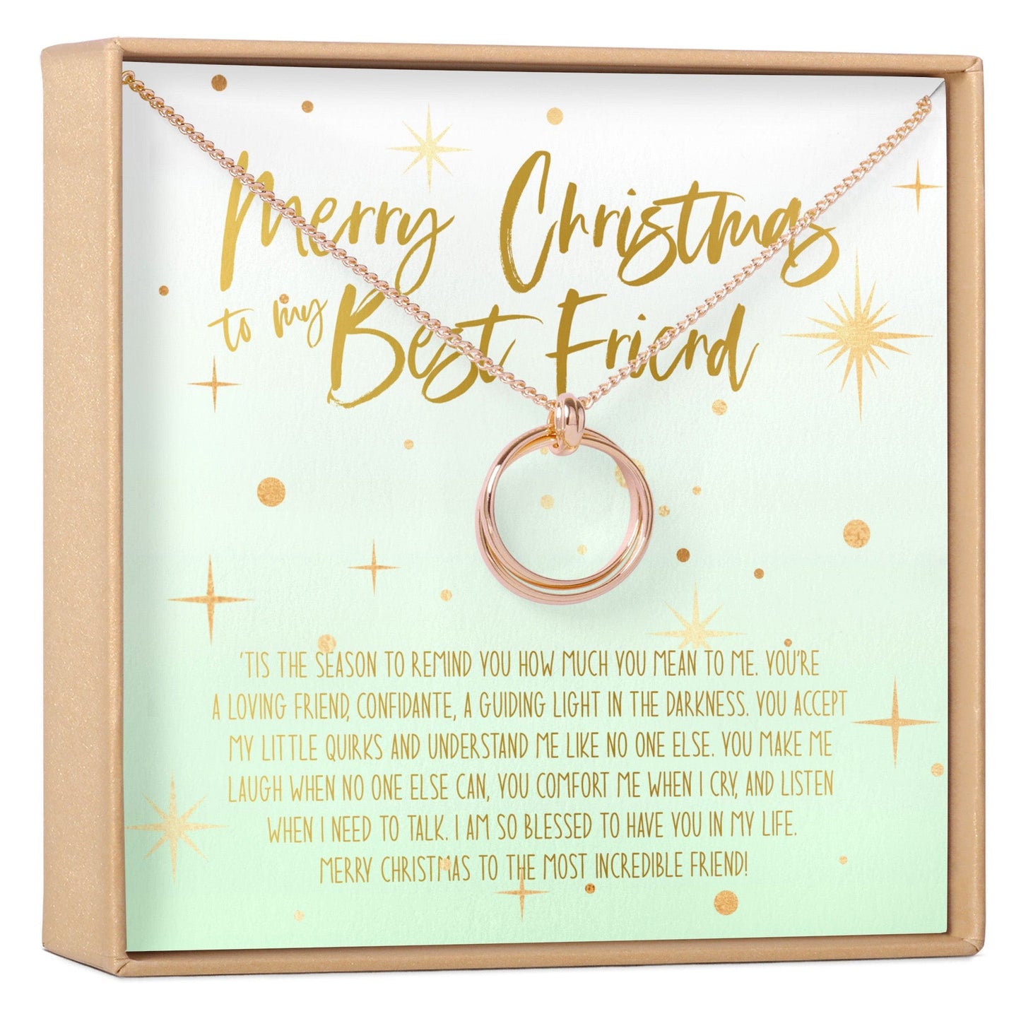 Christmas Gift for Best Friend Necklace, Multiple Styles