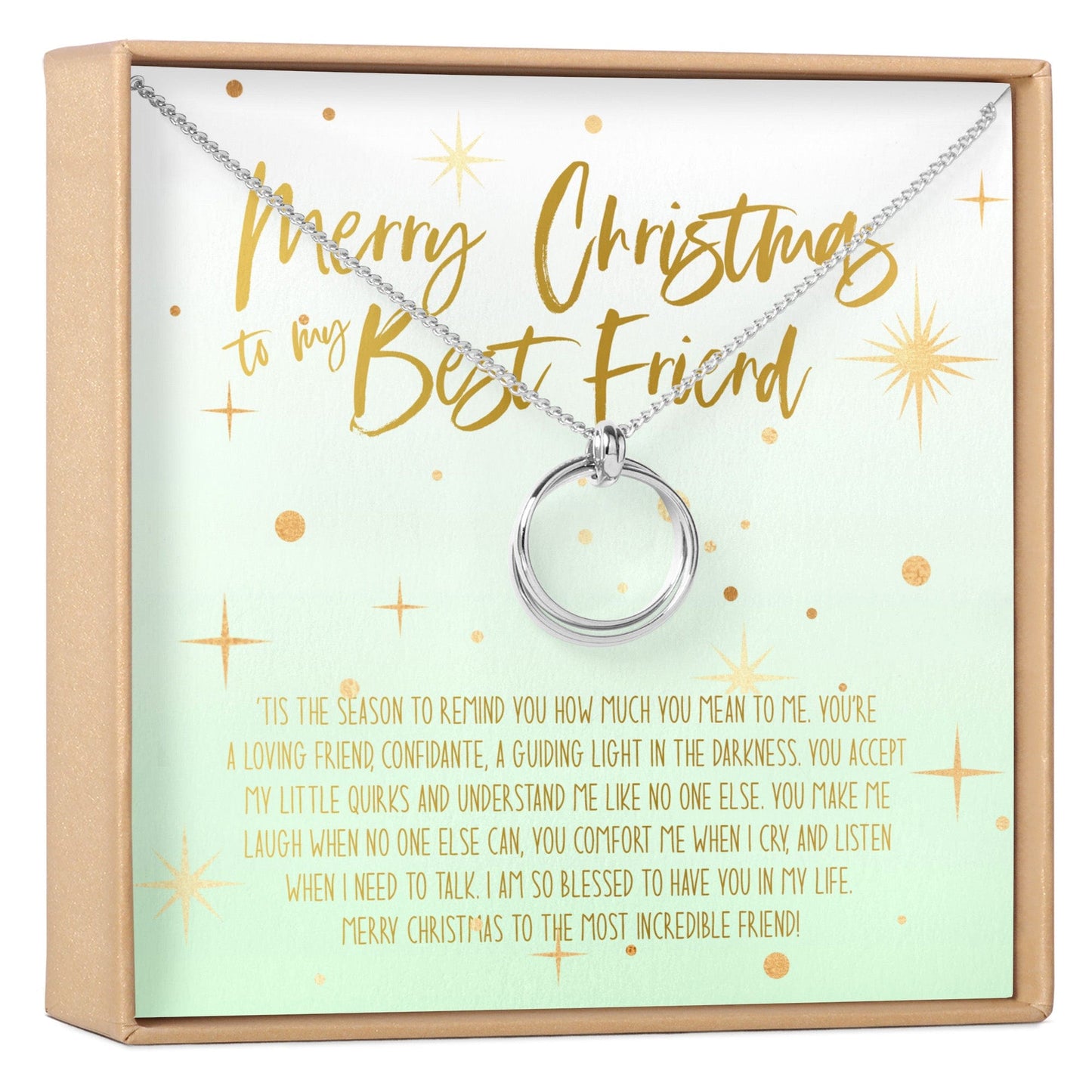 Christmas Gift for Best Friend Necklace, Multiple Styles