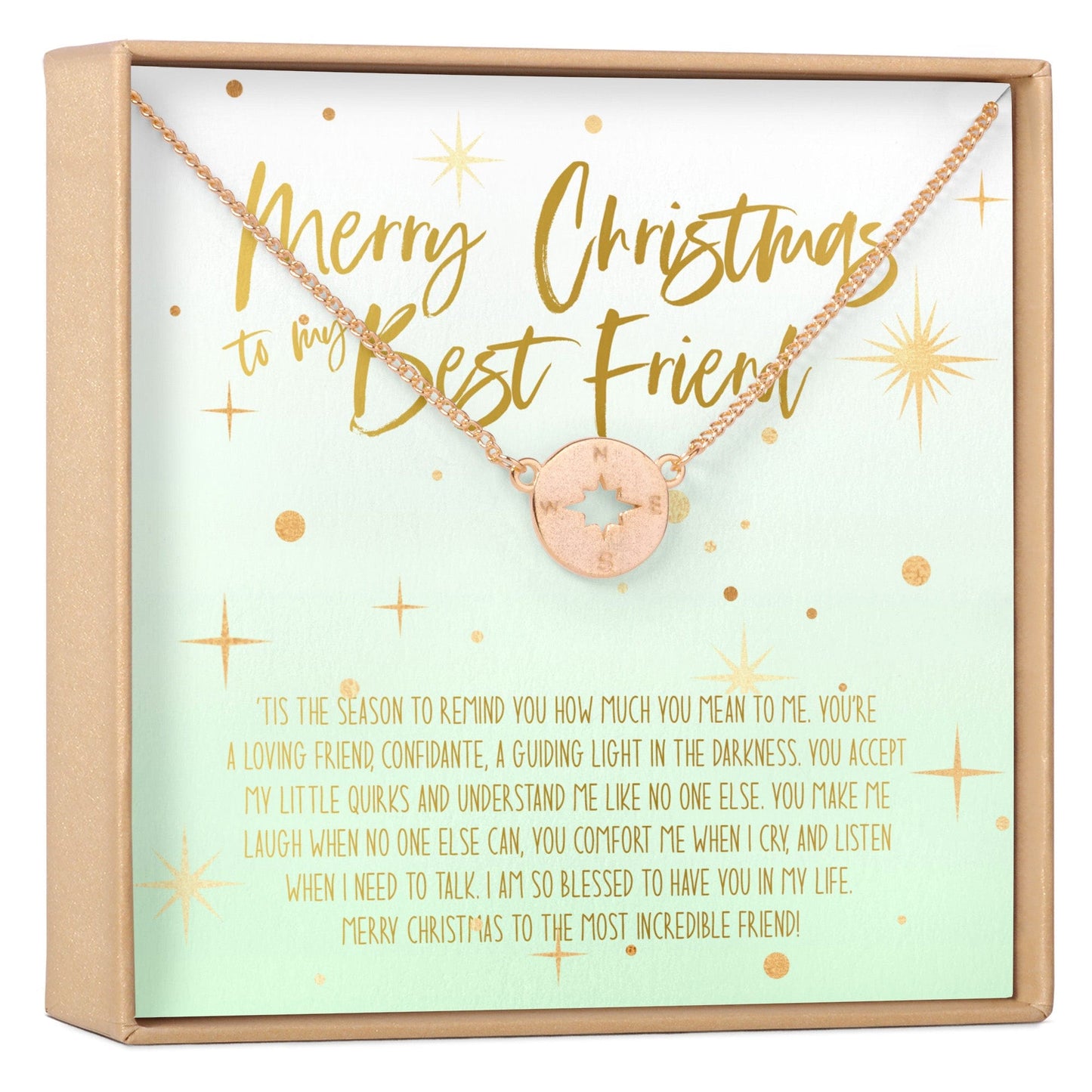Christmas Gift for Best Friend Necklace, Multiple Styles